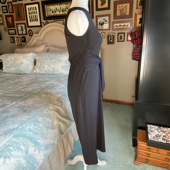 NWT Annalee + Hope Black Jersey Crop/Capri Jersey Jumpsuit - Picture 3 of 14